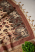 Celestial Cotton Beige Jamdani Muga Cotton Unstitched Suit Set